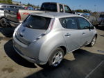 2011 Nissan Leaf Sv Silver vin: JN1AZ0CP5BT001975