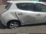 2011 Nissan Leaf Sl-e White vin: JN1AZ0CP5BT002060