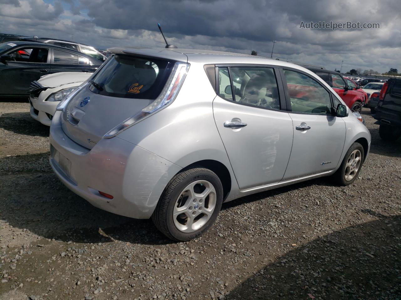 2011 Nissan Leaf Sv Серебряный vin: JN1AZ0CP5BT003807