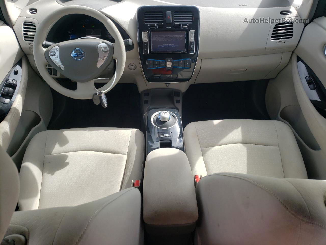 2011 Nissan Leaf Sv Серебряный vin: JN1AZ0CP5BT003807