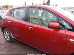 2011 Nissan Leaf Sl Red vin: JN1AZ0CP5BT006335