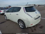 2011 Nissan Leaf Sl White vin: JN1AZ0CP5BT006464