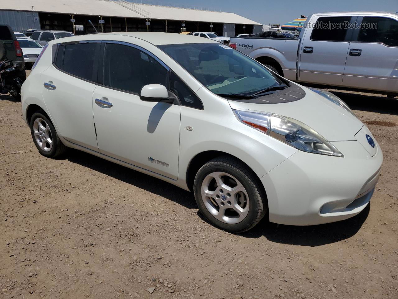 2011 Nissan Leaf Sv Cream vin: JN1AZ0CP5BT006688