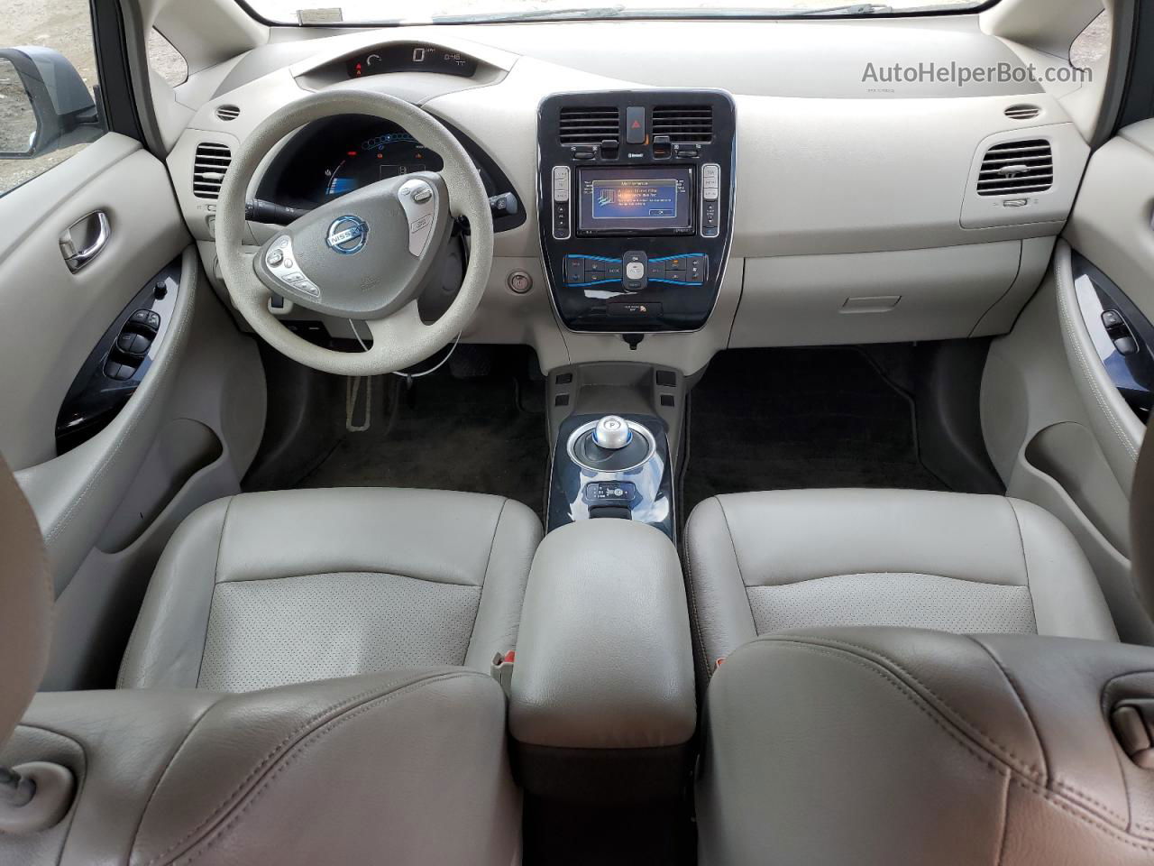 2011 Nissan Leaf Sv Серебряный vin: JN1AZ0CP5BT007341