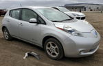 2011 Nissan Leaf Sv Silver vin: JN1AZ0CP5BT008084