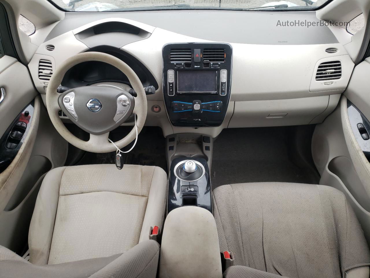 2011 Nissan Leaf Sv Серебряный vin: JN1AZ0CP6BT002570