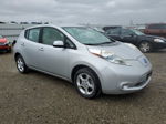 2011 Nissan Leaf Sv Silver vin: JN1AZ0CP6BT003301