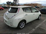 2011 Nissan Leaf Sl-e White vin: JN1AZ0CP6BT005159