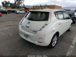 2011 Nissan Leaf Sl-e White vin: JN1AZ0CP6BT005159