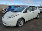 2011 Nissan Leaf Sv White vin: JN1AZ0CP6BT005159