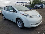 2011 Nissan Leaf Sv White vin: JN1AZ0CP6BT005159