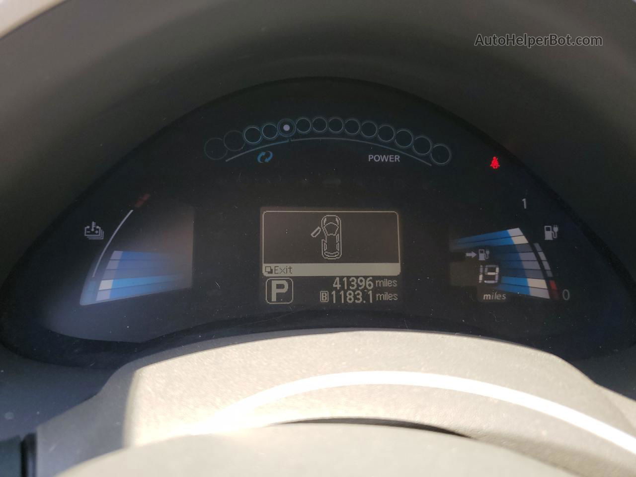 2011 Nissan Leaf Sv Серебряный vin: JN1AZ0CP6BT005906