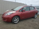 2011 Nissan Leaf Sv Красный vin: JN1AZ0CP6BT007204