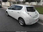 2011 Nissan Leaf Sl White vin: JN1AZ0CP6BT009437