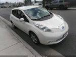 2011 Nissan Leaf Sl White vin: JN1AZ0CP6BT009437