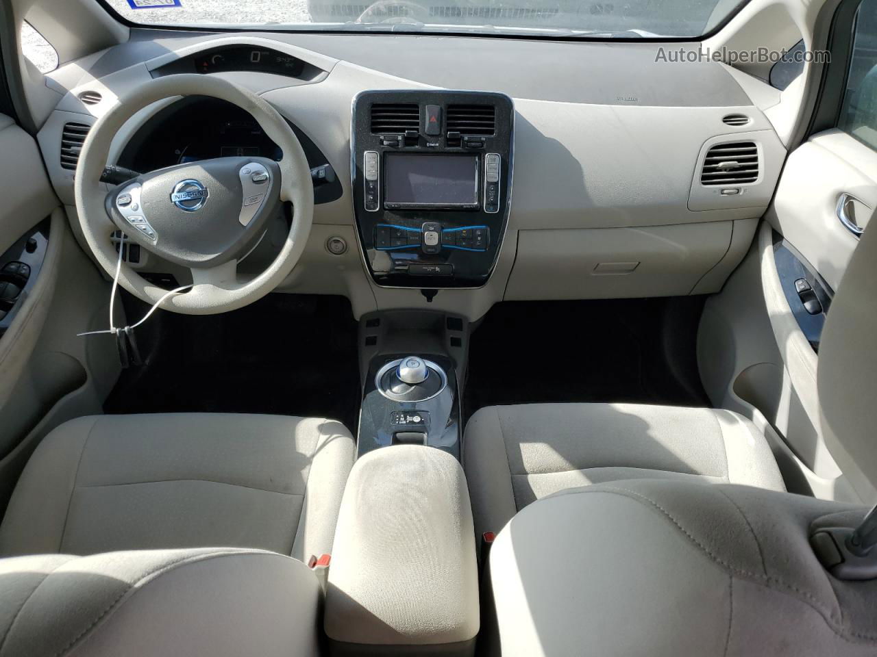 2011 Nissan Leaf Sv Серебряный vin: JN1AZ0CP7BT006126