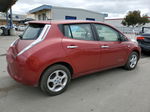 2011 Nissan Leaf Sv Red vin: JN1AZ0CP7BT008023