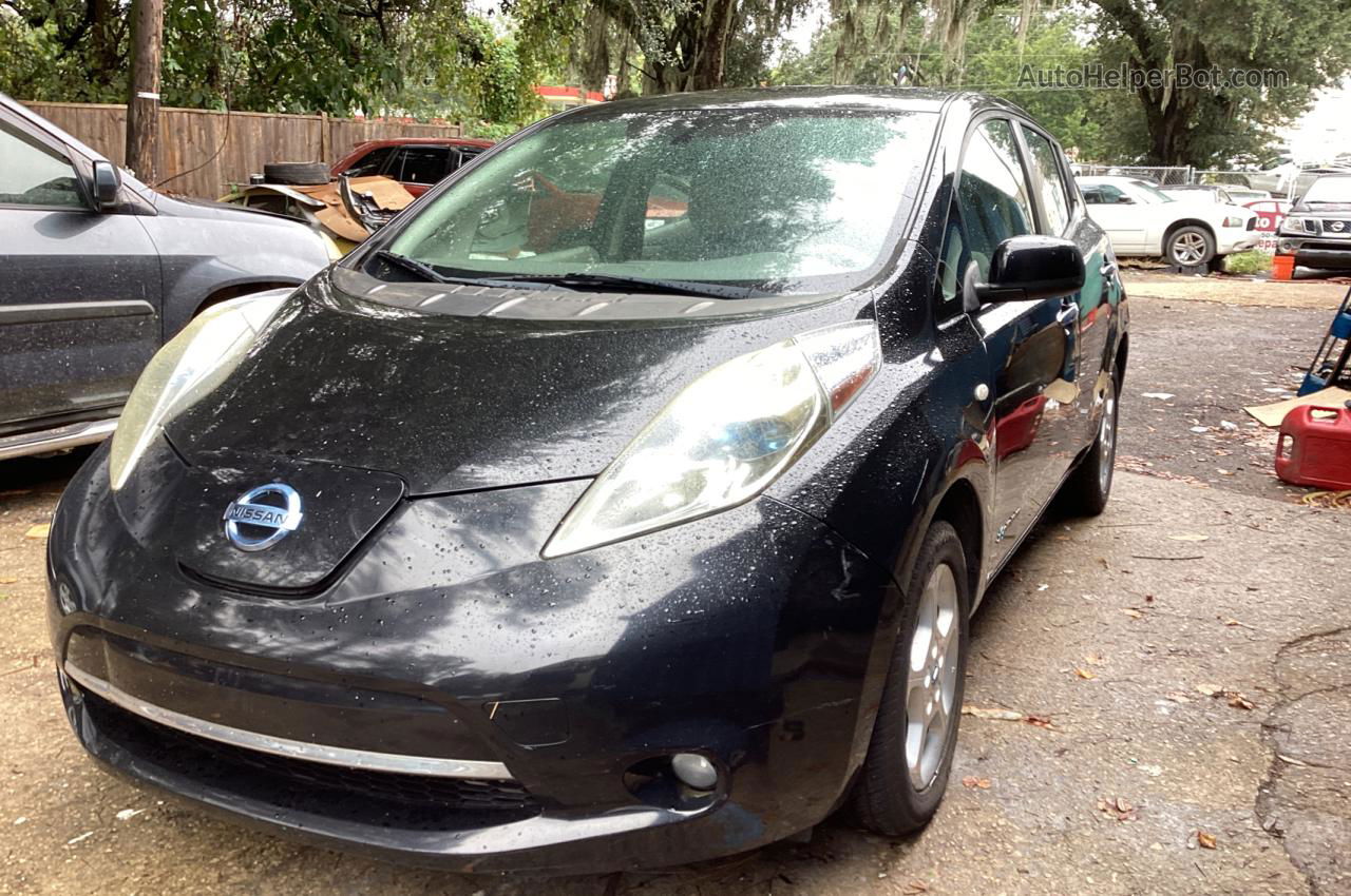 2011 Nissan Leaf Sv Черный vin: JN1AZ0CP7BT008409