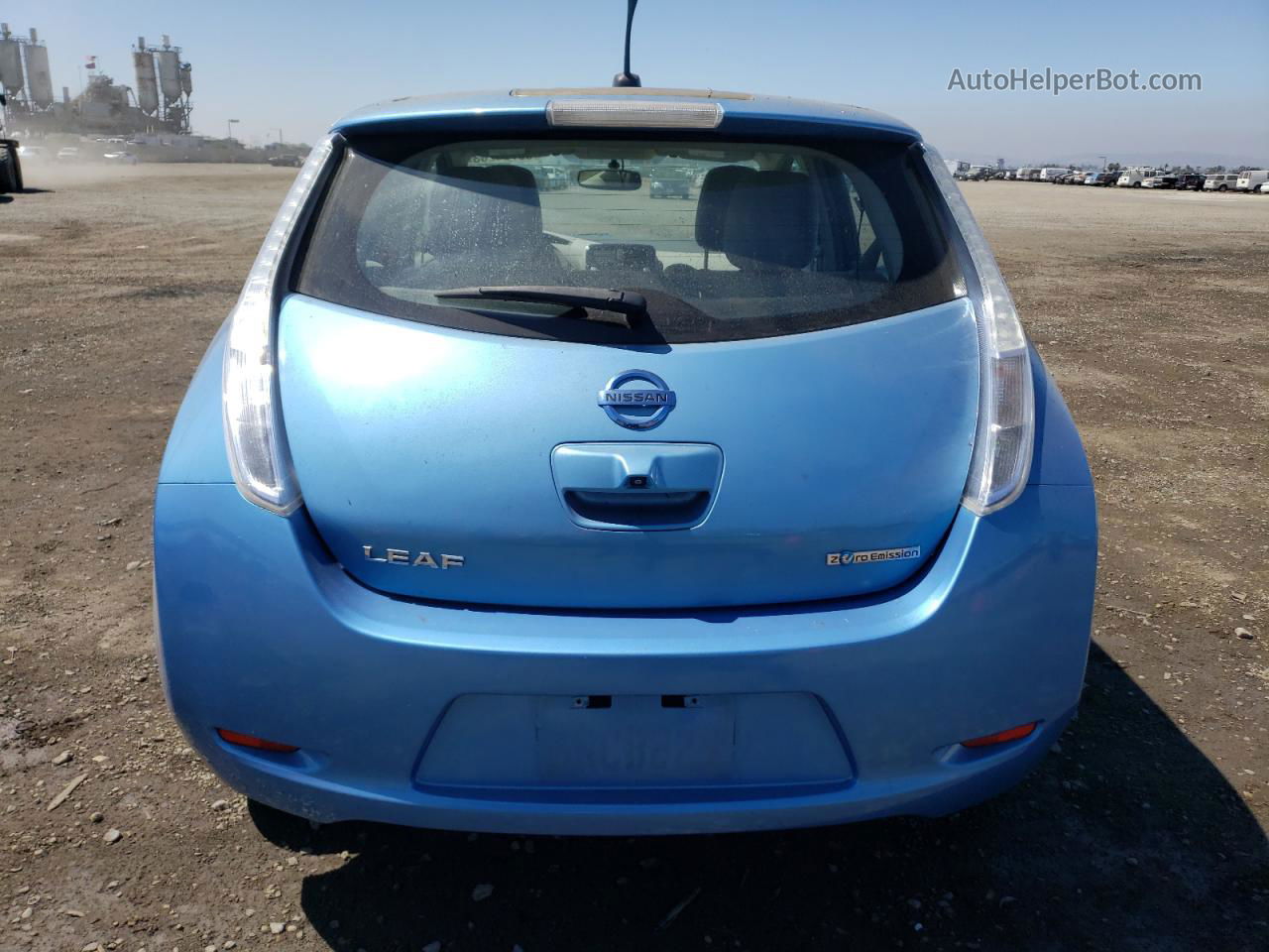 2011 Nissan Leaf Sv Синий vin: JN1AZ0CP8BT000903