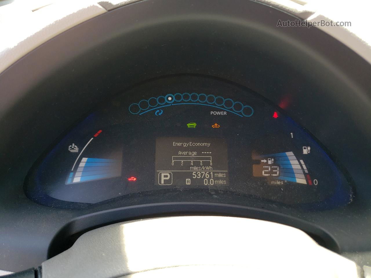 2011 Nissan Leaf Sv Blue vin: JN1AZ0CP8BT000903