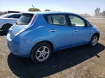 2011 Nissan Leaf Sv Blue vin: JN1AZ0CP8BT000903