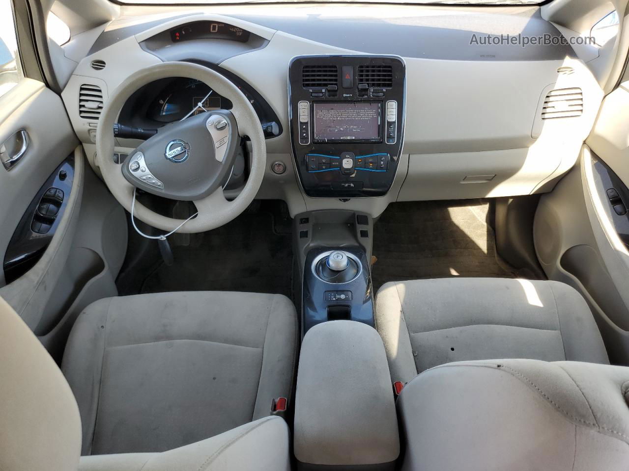 2011 Nissan Leaf Sv Синий vin: JN1AZ0CP8BT003347