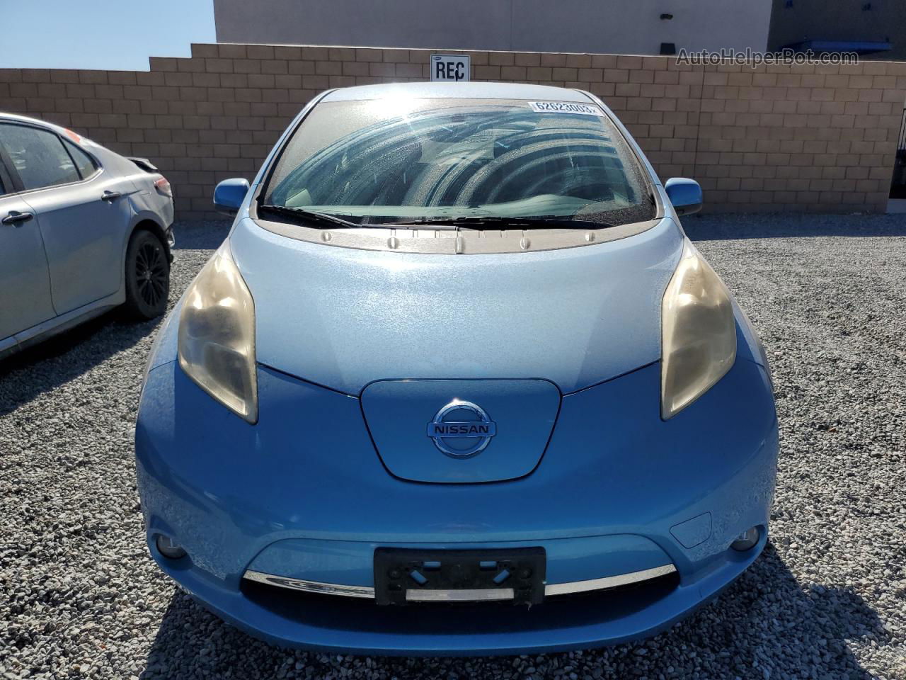 2011 Nissan Leaf Sv Синий vin: JN1AZ0CP8BT003347