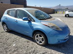 2011 Nissan Leaf Sv Blue vin: JN1AZ0CP8BT003347