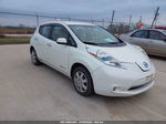 2011 Nissan Leaf Sl White vin: JN1AZ0CP8BT008001