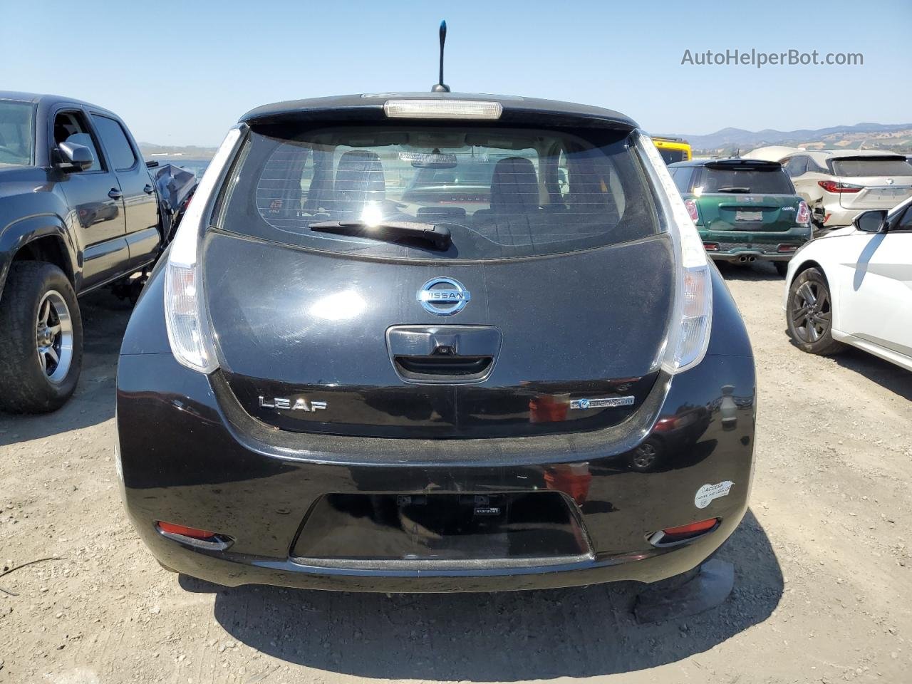 2011 Nissan Leaf Sv Черный vin: JN1AZ0CP8BT008015