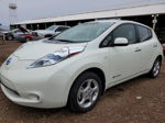 2011 Nissan Leaf Sv White vin: JN1AZ0CP8BT008869