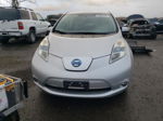 2011 Nissan Leaf Sv Silver vin: JN1AZ0CP9BT000893