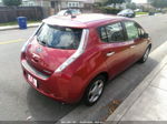 2011 Nissan Leaf Sv/sl Красный vin: JN1AZ0CP9BT002420