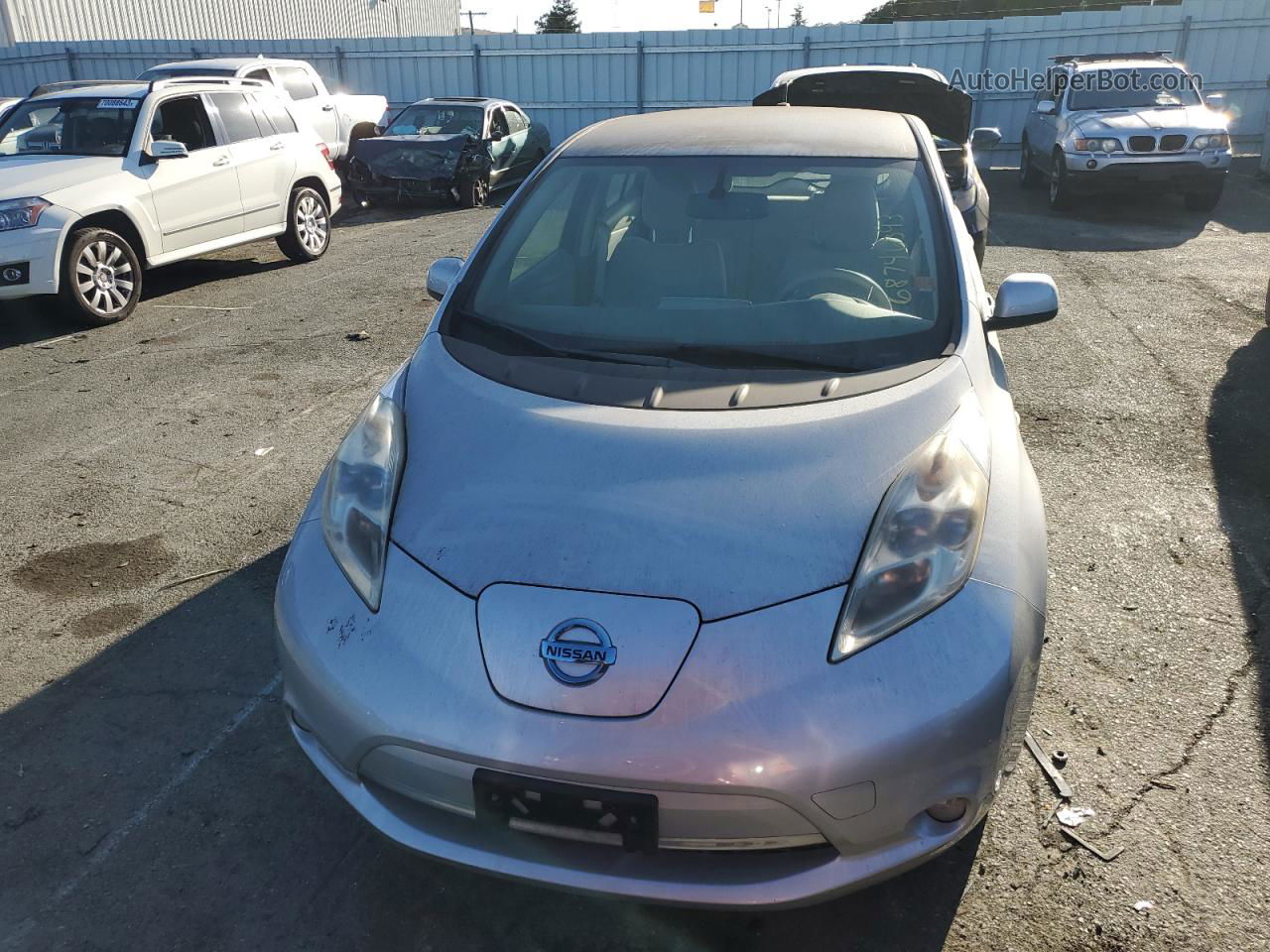 2011 Nissan Leaf Sv Серебряный vin: JN1AZ0CP9BT003941