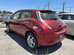 2011 Nissan Leaf Sv Red vin: JN1AZ0CP9BT009206