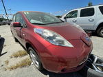 2011 Nissan Leaf Sv Red vin: JN1AZ0CP9BT009206