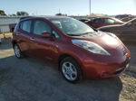 2011 Nissan Leaf Sv Red vin: JN1AZ0CP9BT009206