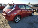 2011 Nissan Leaf Sv Red vin: JN1AZ0CP9BT009206