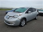 2011 Nissan Leaf Sv Silver vin: JN1AZ0CPXBT000370