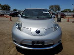 2011 Nissan Leaf Sv Silver vin: JN1AZ0CPXBT001695