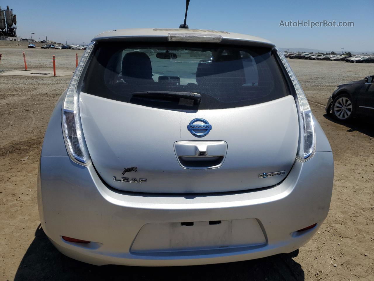 2011 Nissan Leaf Sv Серебряный vin: JN1AZ0CPXBT001695