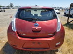 2011 Nissan Leaf Sv Red vin: JN1AZ0CPXBT003561