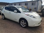 2011 Nissan Leaf Sv White vin: JN1AZ0CPXBT005584