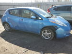 2011 Nissan Leaf Sv Blue vin: JN1AZ0CPXBT007593