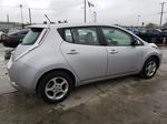 2011 Nissan Leaf Sv Silver vin: JN1AZ0CPXBT007786