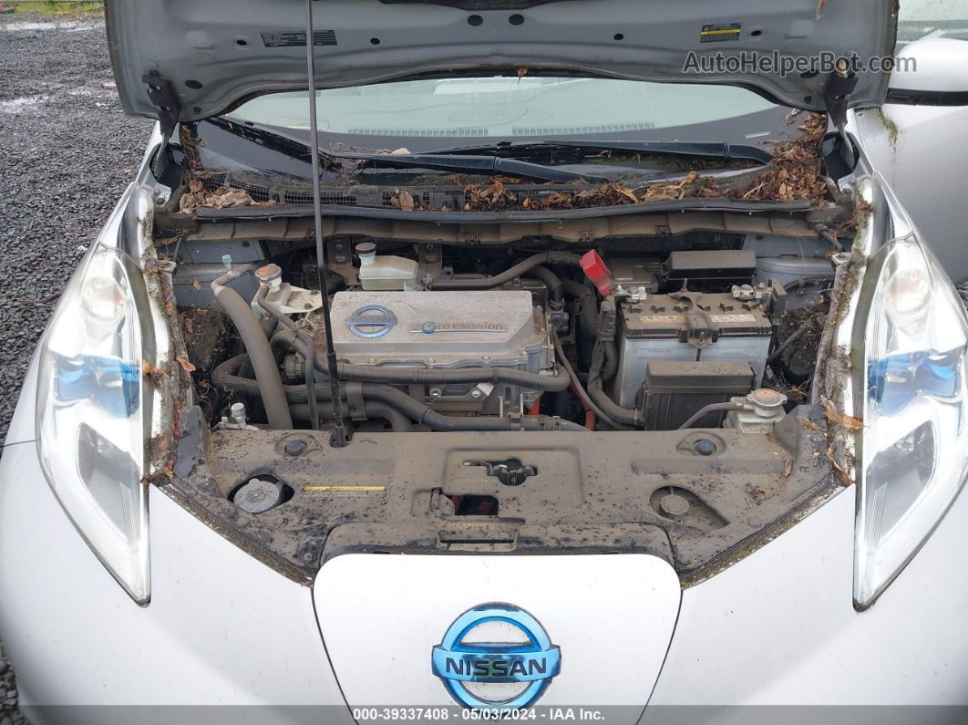 2011 Nissan Leaf Sl Серебряный vin: JN1AZ0CPXBT009568