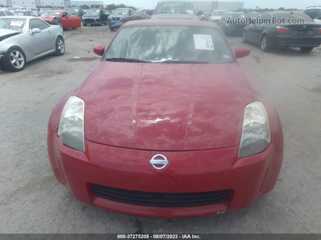 2005 Nissan 350z   Red vin: JN1AZ34D05M601758