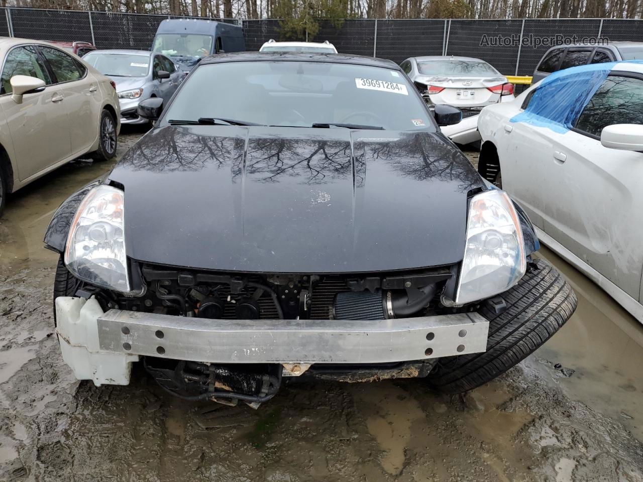 2005 Nissan 350z Coupe Черный vin: JN1AZ34D05M607379