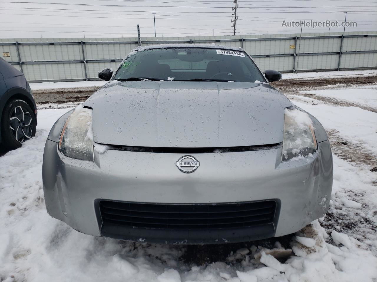 2005 Nissan 350z Coupe Silver vin: JN1AZ34D15M605947