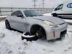 2005 Nissan 350z Coupe Silver vin: JN1AZ34D15M605947